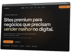 Prévia dos sites e landing pages